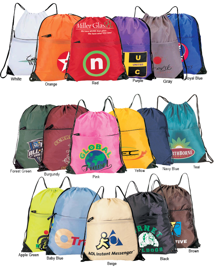 nylon drawstring backpack